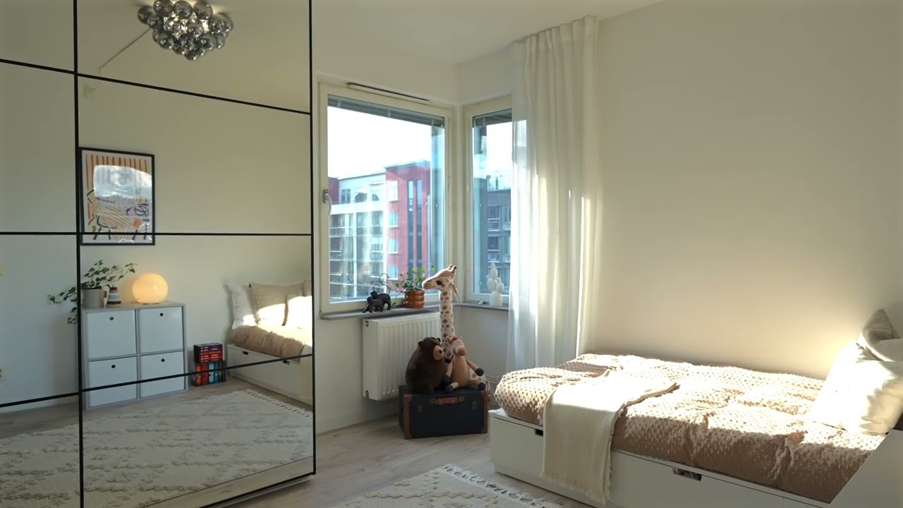 3 rum Lägenhet på Hammarby allé 40, 6tr Hammarby Sjöstad Stockholms kommun - video