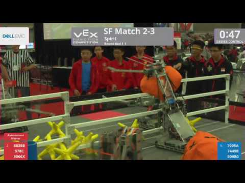 2017 VRC-MS Spir SF2-3 - 8838B 578C 8066X vs 7995A 7449B 8068G - 26 to 13