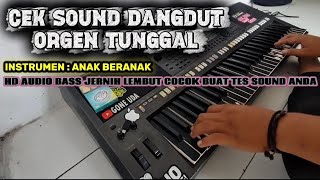 Download lagu Cek Sound Dangdut Organ Tunggal [ Anak Beranak Lagu Jambi ] AUDIO HD BASS OKE BERASA DI HAJATAN mp3