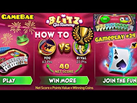 How To Win Riskiest Blitz?! | Tips, Tricks & Strategy | Gin Rummy Plus Zinga | Fun Gameplay #24
