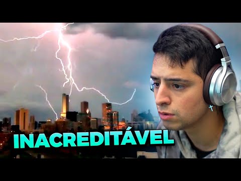 CORINGA REAGINDO AOS 50 RELÂMPAGOS INCRÍVEIS GRAVADOS!