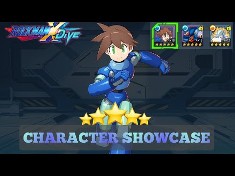 ROCKMAN X DIVE |  MEGAMAN VOLNUTT 5* CHARACTER SHOWCASE