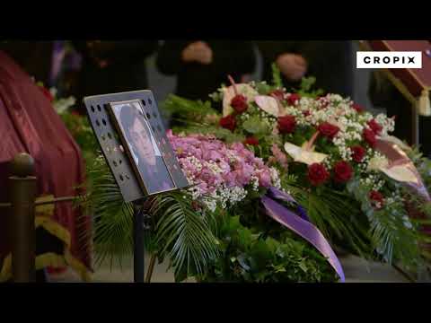 Poljednji ispraćaj Krunoslava Kiće Slabinca na Mirogoju