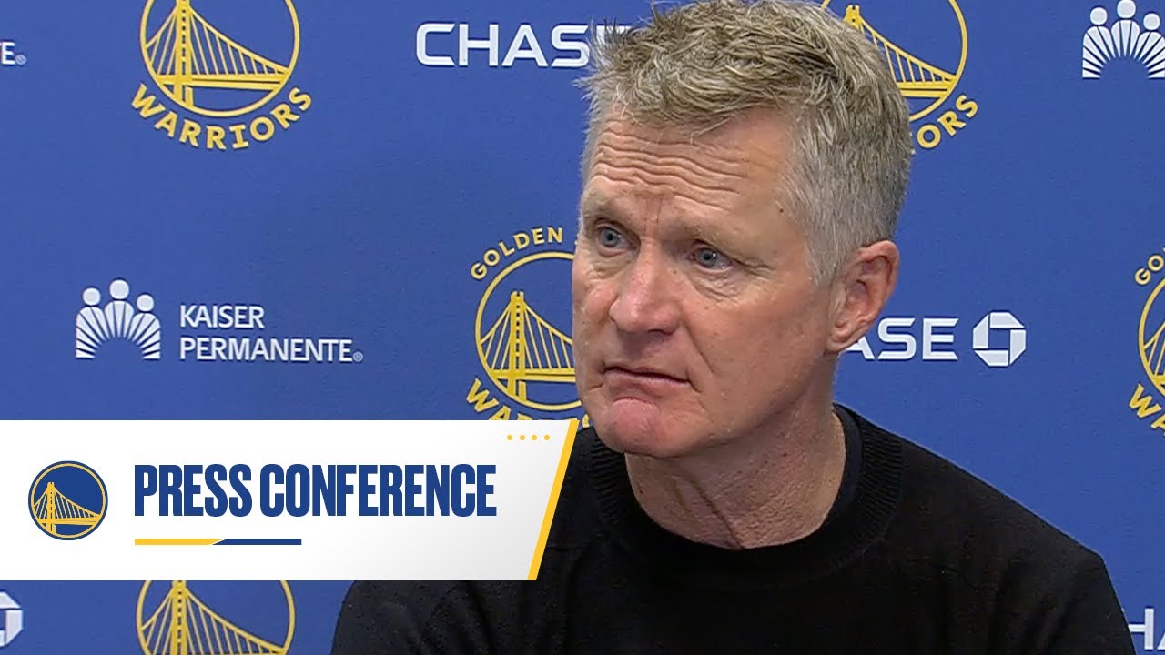 Steve Kerr Recaps Warriors Loss at Mavericks | Jan 22, 2026