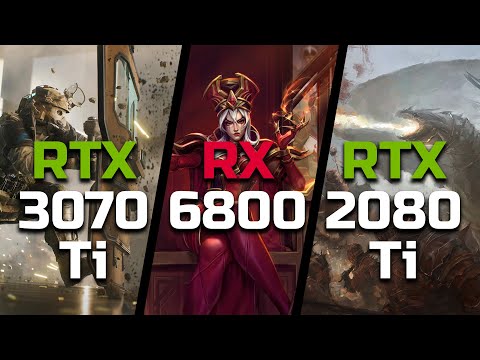 RTX 3070 Ti vs RX 6800 vs RTX 2080 Ti - Test in 7 Games