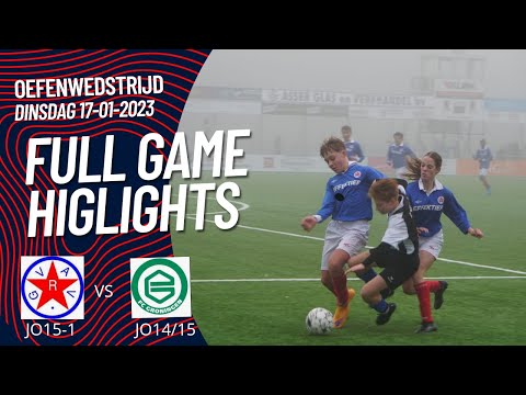 GVAV JO15-1 vs FC Groningen JO14/15