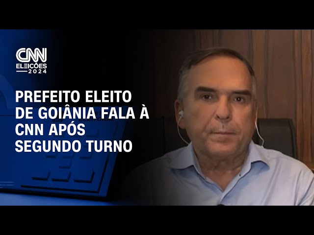 Prefeito eleito de Goiânia fala à CNN após segundo turno | BASTIDORES CNN