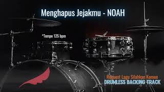 Download lagu Menghapus Jejakmu - NOAH | Drumless Song with click mp3