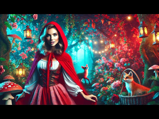 Vídeo relacionado con POIUIYQA Capa con Capucha Roja, Disfraces de Carnaval Mujer, Disfraz Caperucita Roja, Disfraz Caperucita con Impresión 3D, Little Red Riding Hood Costume para Carnaval Navidad Fiesta Cosplay