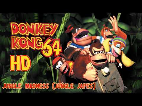 Donkey Kong 64: Jungle Madness (Jungle Japes) HD