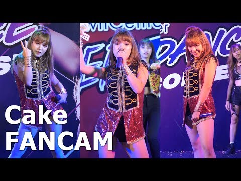 (Cake as Park Bom) WIS cover 2NE1 - CRUSH + Pretty Boy + FIRE @ Huamark Town Center 2019 | 191109