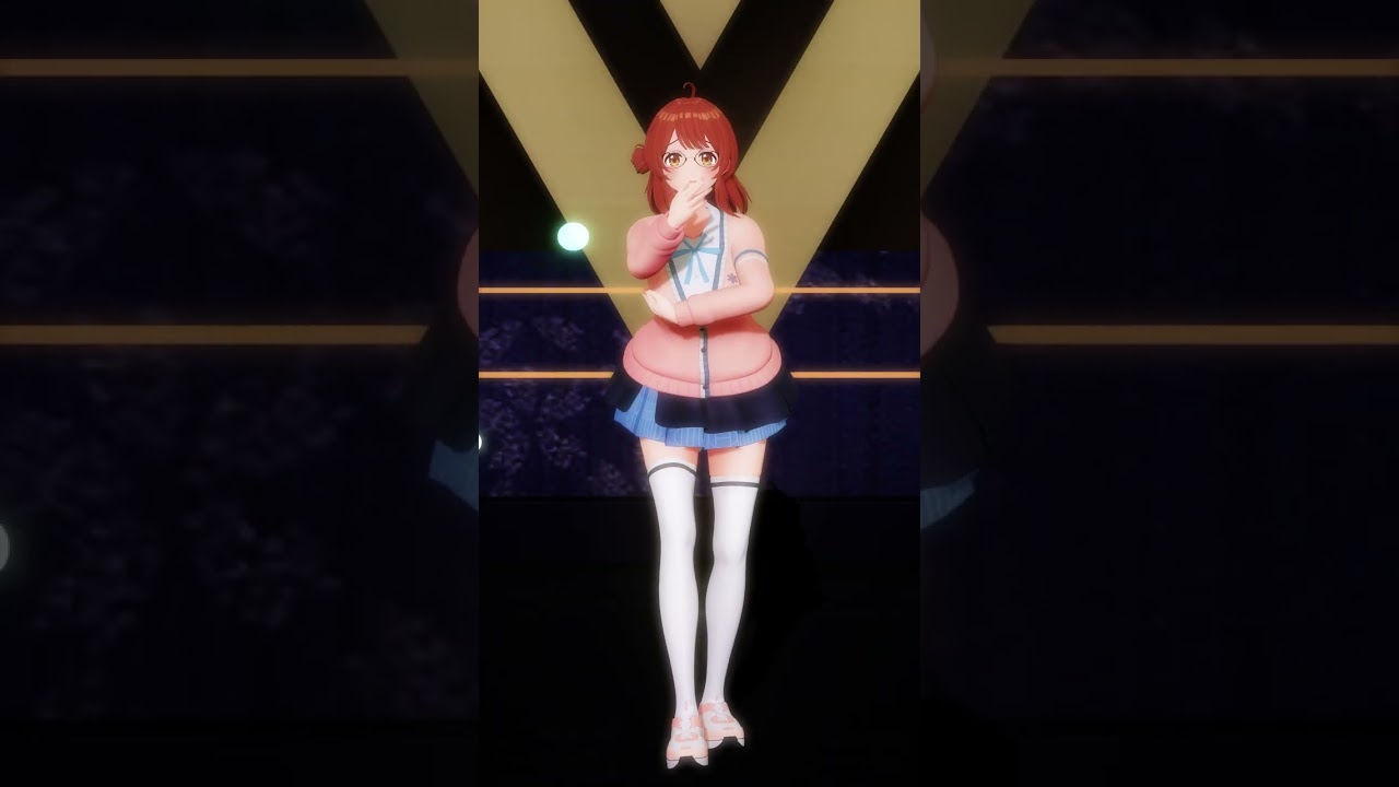 【MMD / 学マス】めがねうめちゃん