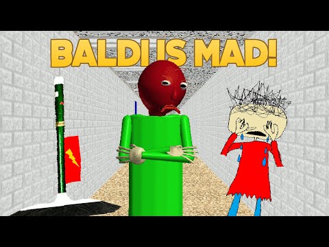 Baldi Is Mad! [Baldi's Basics Mod]