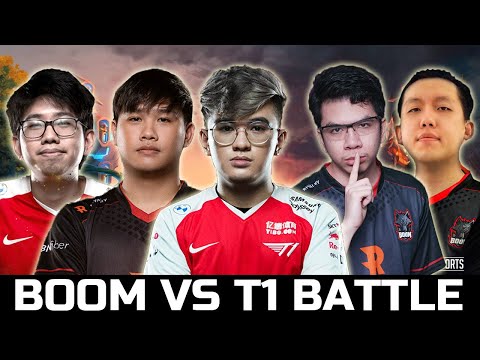 BOOM VS T1 CIVIL WAR - GABBI FBZ MUSHI VS KUKU JACKBOYS DOTA 2