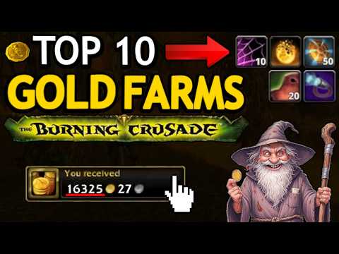 TOP 10 BEST Solo Gold Farms in TBC!💰Full Servers | EXPLAINED IN 2 MINS [2026]