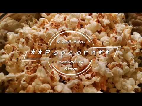 Popcorn wie im Kino selbermachen, Karamellpopcorn, für den Kinoabend