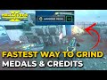 How To Farm Medals & Credits FAST as a SOLO Player - Helldivers 2