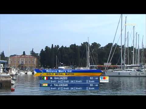 Marco Galiazzo v Jayanta Talukdar – recurve men's gold | Porec 2009 Archery World Cup S2