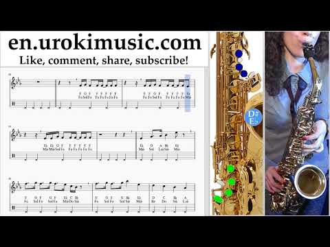 Saxophone lessons (Alto) Selena Gomez - Back To You Sheet Music Tutorial um-ih352