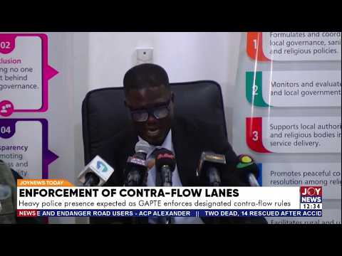 Enforcement of Contra-Flow lanes: AYALOLO buses take over designated contra-flow lanes from tomorrow