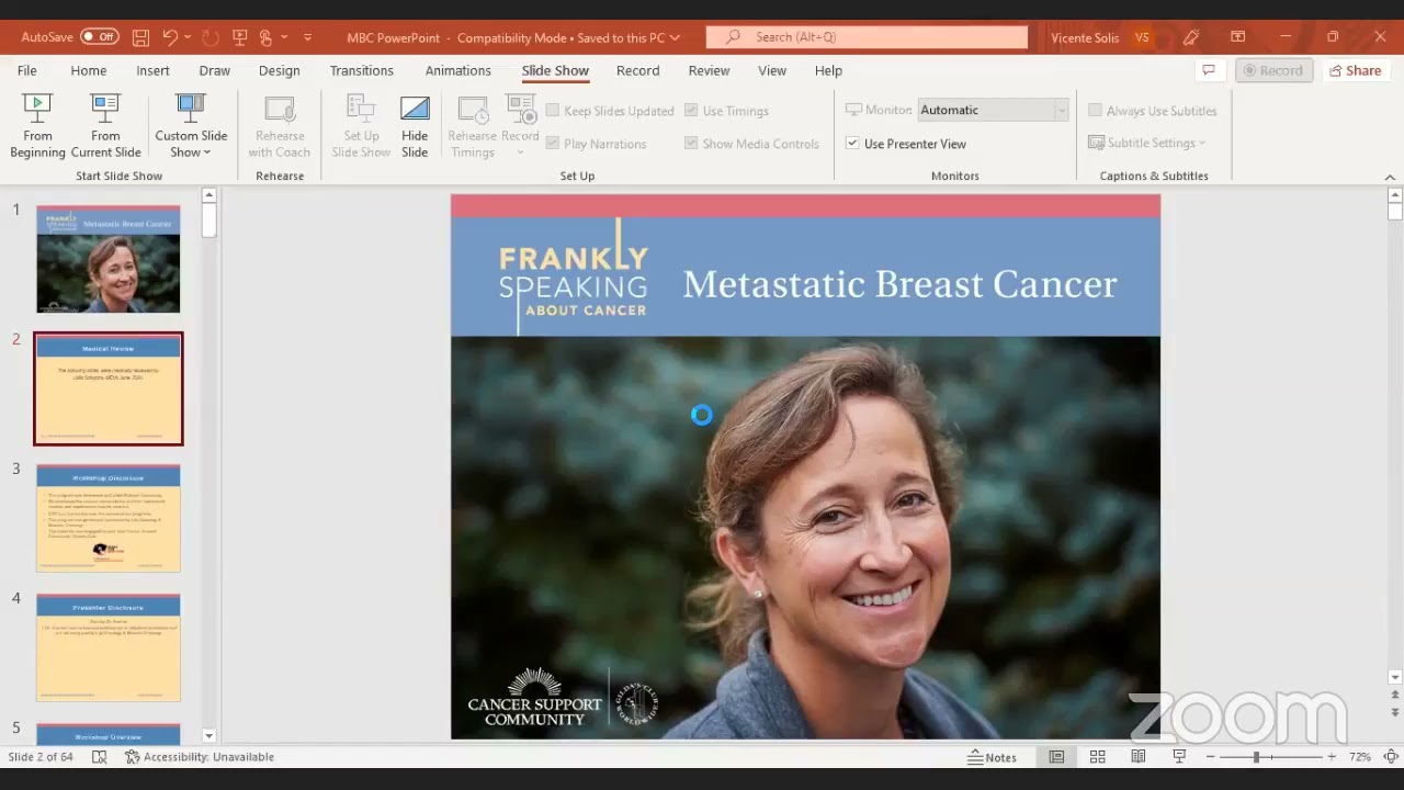 Frankly Speaking About Cancer: Metastatic Breast Cancer