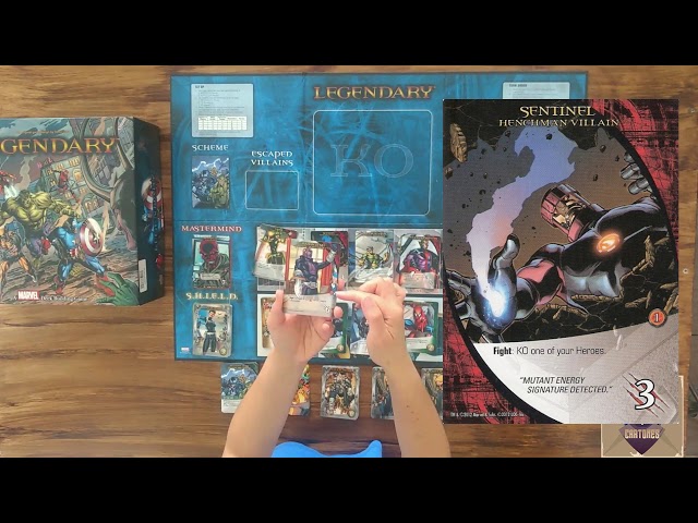 Vídeo relacionado con Upper Deck Legendary: A Marvel Deck Building Game: Black Panther Expansion, Multi
