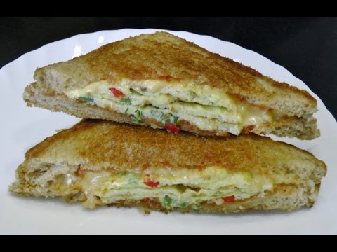 Omelette Sandwich - Quick & Easy Breakfast recipe