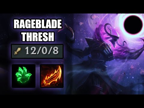 Rageblade Thresh Top - Attack Speed On-Hit AD Thresh - League of Legends Full Game
