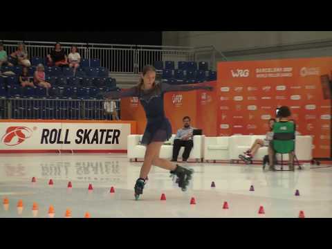 2019 WRG Inline Freestyle Classic Slalom SRW Final 6th Place Maslova Vasilisa (BLR)
