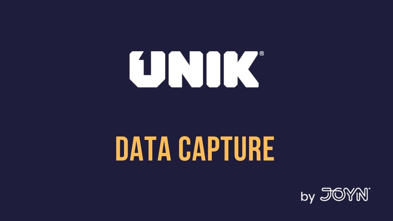Unik Data Capture with 100% accuracy