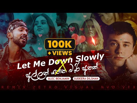 Let Me Down Slowly x Allan Yanna Beri Athak (Mashup) ZETRO | Sinhala Remix Song | Sinhala DJ Songs
