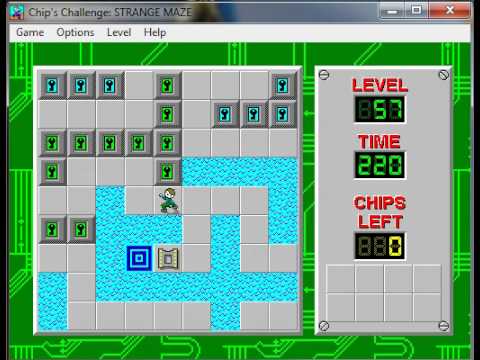 Let's Play Chip's Challenge: Part 9 - Clear and Present Danger