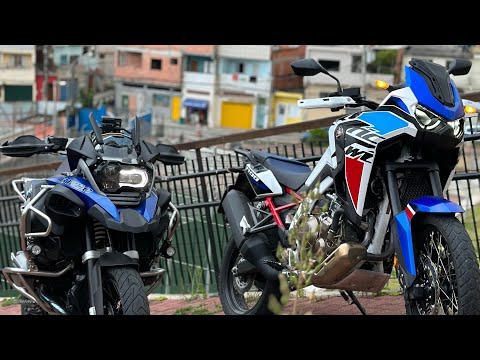 ÁFRICA TWIN E GS1200 NA QUEBRADA COMO VOCÊS NUNCA VIRAM #1