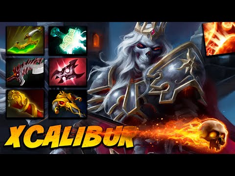Xcalibur 25/0 Wraith King - Dota 2 Pro Gameplay [Watch & Learn]