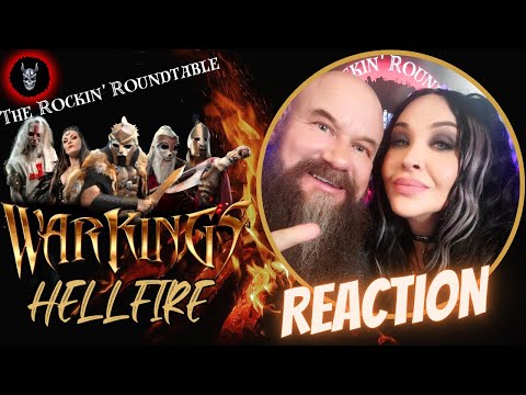 Gen-X Couple's REACTION! - Warkings - Hellfire (Power Metal)