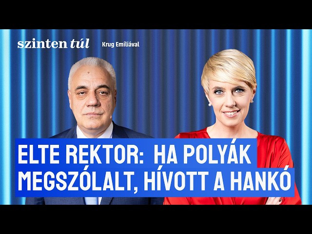Darázs Lénárd, az ELTE rektora: Nem lehet mindig becsicskulni