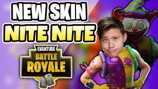 New NITE NITE Clown Skin! | Hide and Seek &amp; Fortnite Funny Moments