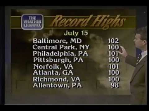 Wayback Playback - July 15, 1995 - 2 Full Hours - The Weather Channel