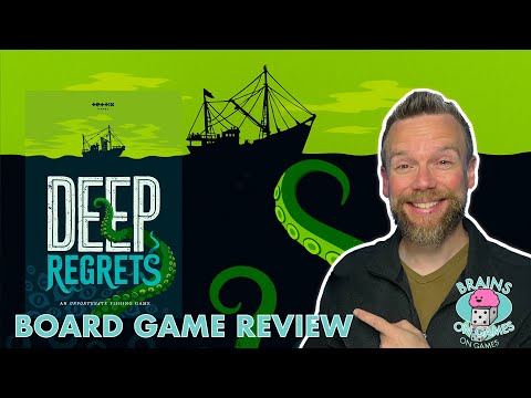 Deep Regrets Board Game Review | Should You Play This Creepy Fishing Game?