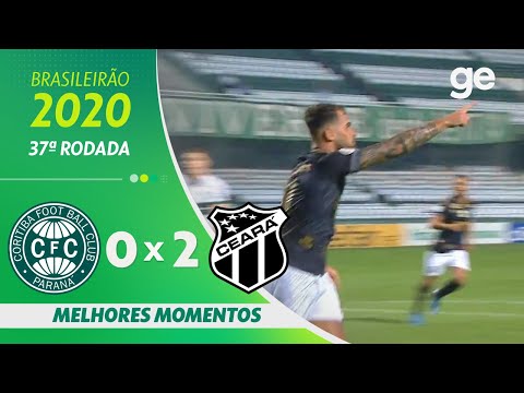 CORITIBA 0 x 2 CEARÁ | MELHORES MOMENTOS | 37ª RODADA BRASILEIRÃO 2020 | ge.globo