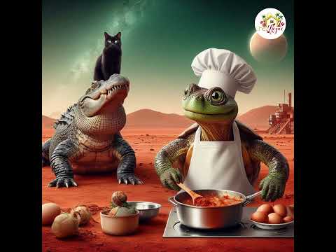 Inky joined Zippy and Ozzy, the culinary team