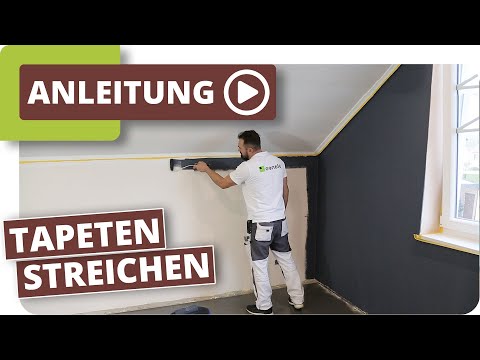Tapeten streichen - worauf muss ich beim Wiederholungsanstrich achten?