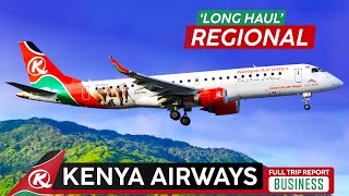 Open Ocean Regional on KENYA AIRWAYS ✦ E190 Business Class Trip Report ✦ Mauritius to Nairobi @tfft