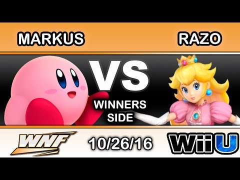 WNF 4.1 - SCB | Markus (Kirby) Vs. THB | Razo (Peach) Winners Side - Smash Wii U