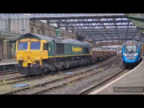 CARLISLE Freight trains 09/09/21 Class 66, 67, 68, 88, 90 locomotives- Colas, DRS & Freightliner
