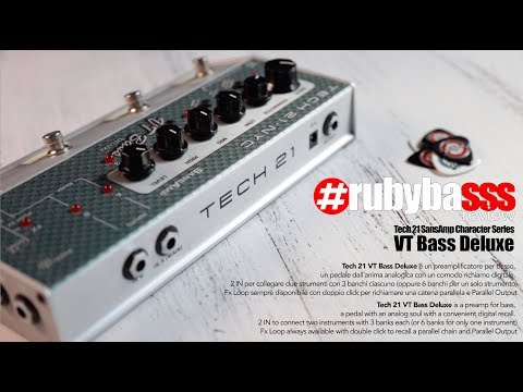 Sansamp VT Bass Deluxe by Tech 21 | RockBoard | PedalPedia
