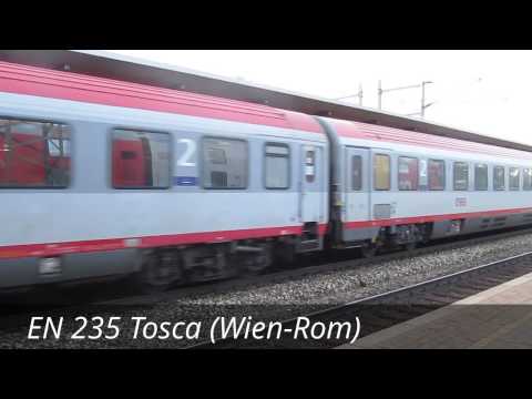 EuroNight 235 Tosca (Wien Meidling-Roma Termini) TrainView 4.6