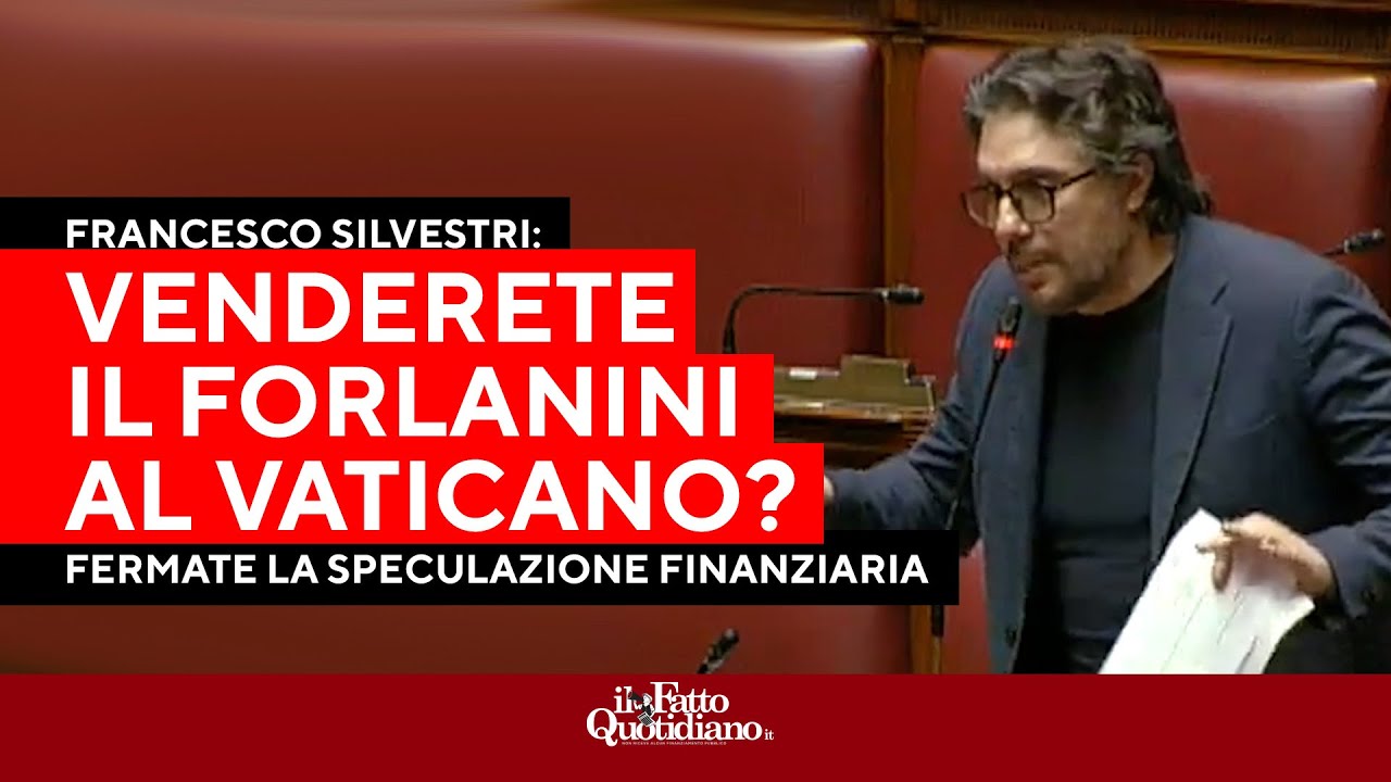 "Volete vendere l'ex ospedale Forlanini al Vaticano?", Silvestri smaschera il governo