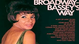 Shirley Bassey - TONIGHT (1962) / Something&#39;s Coming (From West Side Story 1968)