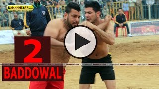 Baddowal (Ludhiana) Kabaddi Tournament 25  Jan 2015 Part 1 by Kabaddi365.com